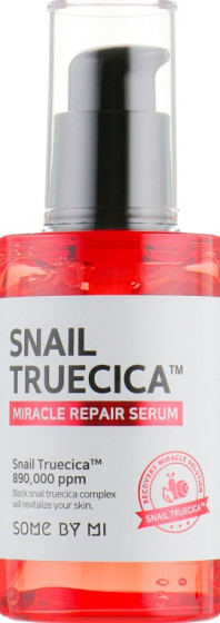 Some By Mi Snail Truecica Miracle Repair Serum - Восстанавливающая сыворотка с муцином чёрной улитки и керамидами