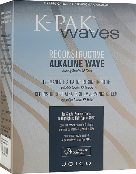 Joico K-Pak Reconstructive Alkaline Wave T/H - Набор для щелочной биозавивки обесцвеченных и тонированных волос - 1