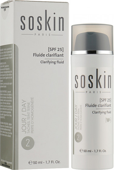 Soskin Clarifying Fluid SPF25 - Осветляющий флюид для лица - 1