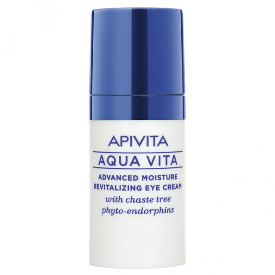 Apivita Aqua Vita Eye Cream - Крем для кожи вокруг глаз с фито-эндорфинами авраамового дерева