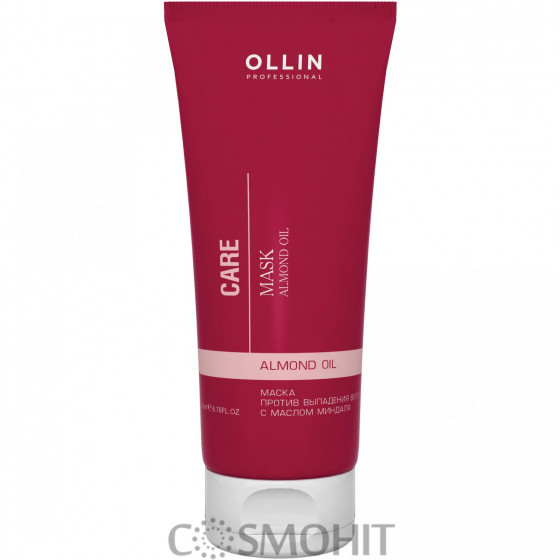 OLLIN Care Almond Oil Mask - Маска против выпадения волос с маслом миндаля
