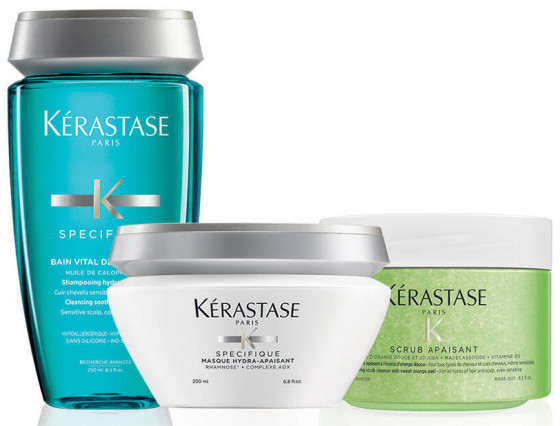 Kerastase Fusio-Scrub Apaisant - Успокаивающий скраб с цедрой сладкого апельсина - 9