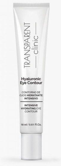 Transparent Clinic Hyaluronic Eye Contour Cream - Увлажняющий крем для кожи вокруг глаз с гиалуроновой кислотой - 1