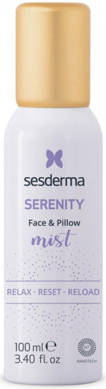 Sesderma Serenity Face & Pillow Mist - Регенерирующий ночной спрей для лица