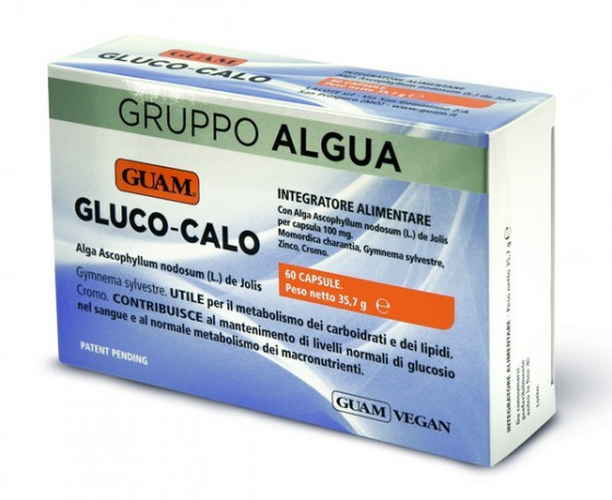 GUAM Gluco-Calo - Пищевая добавка Gluco-Calo для специального диетического потребления