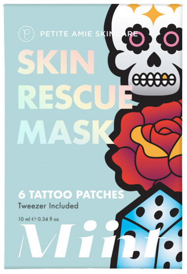 Petite Amie Skin Rescue Mask, Tattoo Patches - Маска-патчи для комбинированой кожи лица