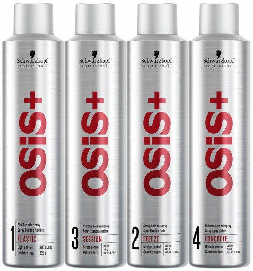 Schwarzkopf Professional Osis+ Freeze Hairspray - Лак для волос сильной фиксации - 1