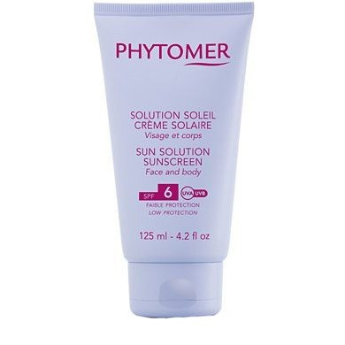 Phytomer Sun Solution Sunscreen Face and Body SPF6 - Солнцезащитный крем для лица и тела SPF6