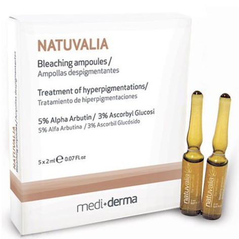 Sesderma Natuvalia Bleaching Ampoules - Осветляющая сыворотка в ампулах - 1