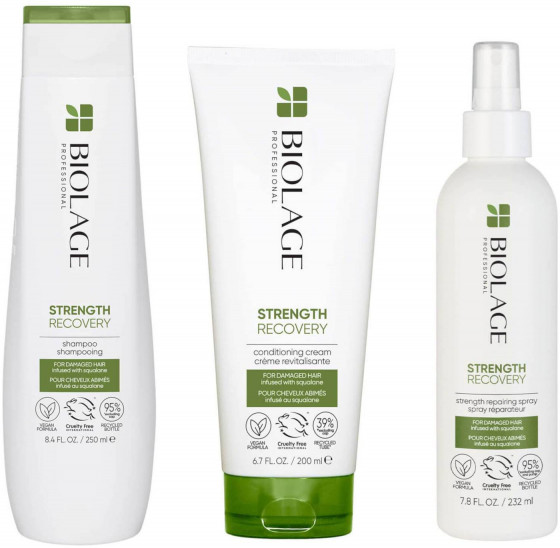 Matrix Biolage Strenght Recovery Conditioner - Кондиционер для укрепления поврежденных волос - 1