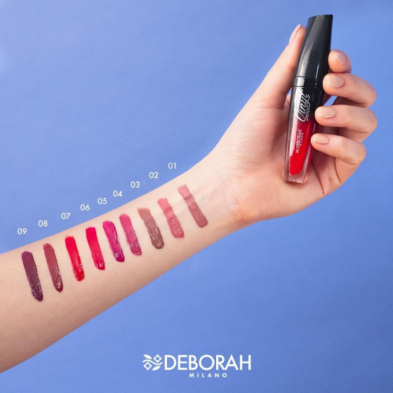 Deborah Volume Vinyl Lipstick - Жидкая помада для увеличения объема губ - 3