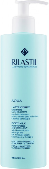 Rilastil Aqua Latte Corpo - Молочко для глубокого увлажнения тела