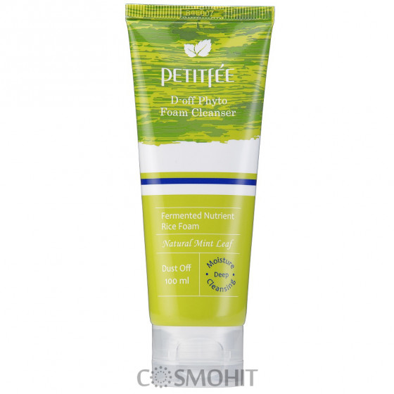 Petitfee & Koelf D-off Phyto Foam Cleanser - Фито-пенка для глубокого очищения