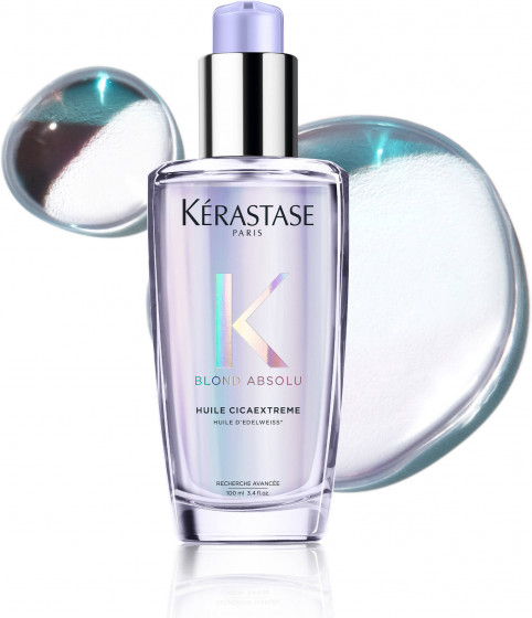 Kerastase Blond Absolu Huile Cicaextreme - Укрепляющее масло для осветленных или мелированных волос - 2