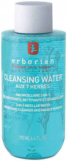 Erborian Aux 7 Herbs Cleansing Water - Очищающая мицеллярная вода "7 Трав"