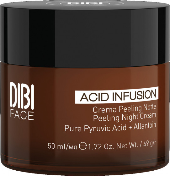 DIBI Acid Infusion Peeling Night Cream Pure Pyruvic Acid + Allantoin - Ночной крем-пилинг с чистой пировиноградной кислотой и аллантоином