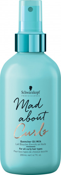 Schwarzkopf Professional Mad About Curls Quencher Oil Milk - Молочко для укладки вьющихся волос