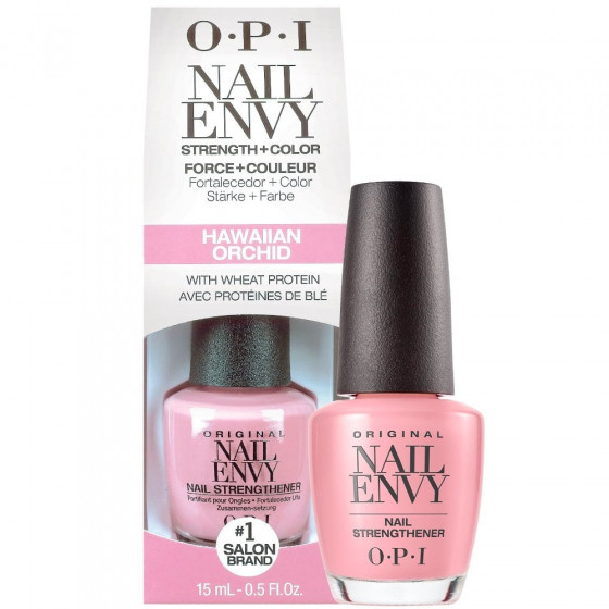 OPI Nail Envy Hawaiian Orchid - Укрепляющее цветное покрытие - 1