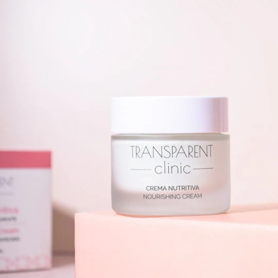 Transparent Clinic Nourishing Cream - Питательный крем для лица с женьшенем и авокадо - 4