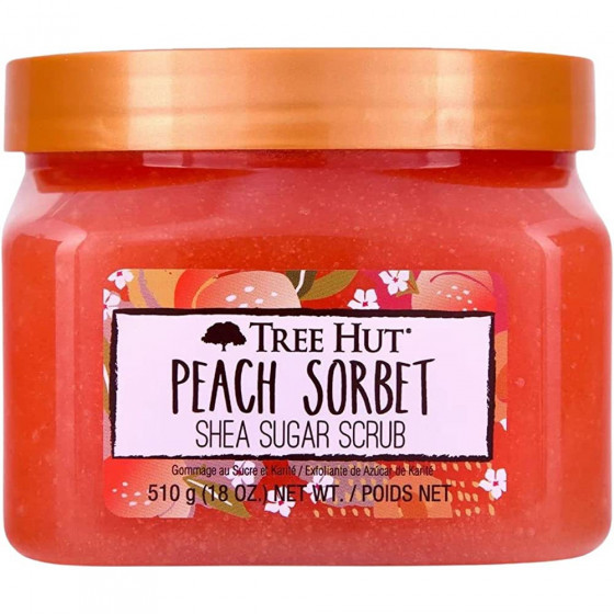 Tree Hut Peach Sorbet Sugar Scrub - Скраб для тела "Персиковый сорбет"