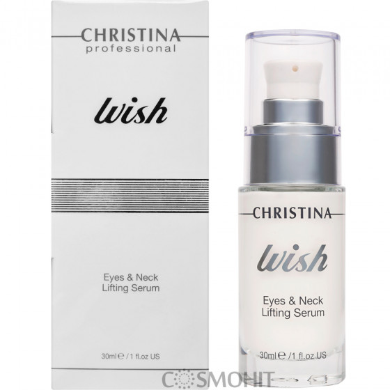 Christina Wish Eyes & Neck Lifting Serum - Омолаживающая сыворотка для кожи глаз и шеи 