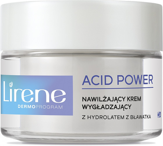 Lirene Acid Power Moisturizing Smoothing Cream - Крем с лактобионовой кислотой