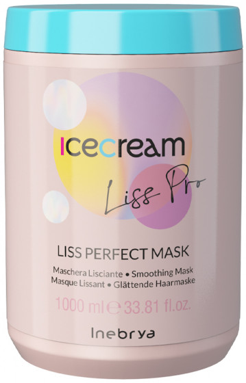 Inebrya Ice Cream Liss-Pro Liss Perfect Mask - Маска для жестких и непослушных волос