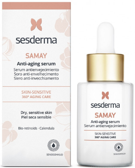 Sesderma Samay Anti-Aging Serum Sensitive Skin - Антивозрастная сыворотка для лица