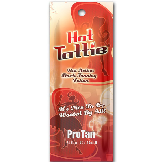 Pro Tan Hot Tottie Hot Action Dark Tanning Lotion - Лосьон для загара с тингл-эффектом