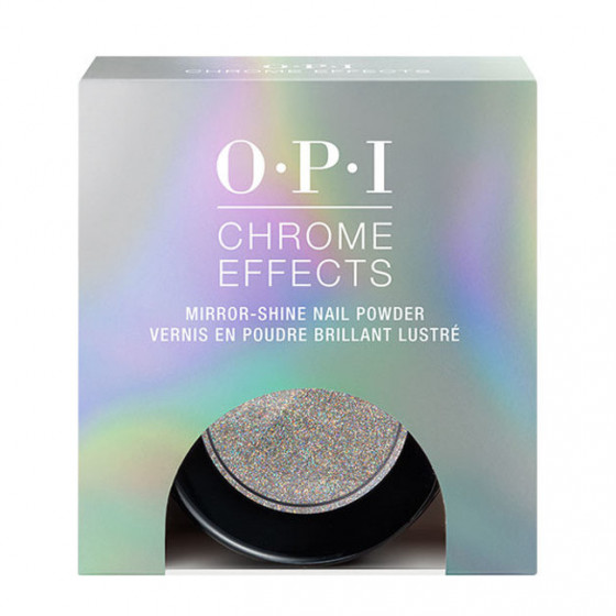 OPI Chrome Effects Mirror Shine Nail Powder Tin Man Can - Пудра с эффектом хромирования - 2