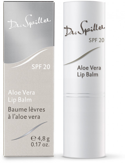 Dr. Spiller Specific Aloe Vera Lip Balm SPF20 - Бальзам для губ с алоэ и витамином Е