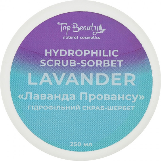 Top Beauty Hydrophilic Scrub-sorbet "Lavander" - Гидрофильный скраб-щербет для тела "Лаванда" - 3