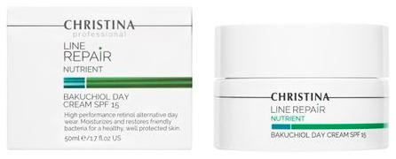 Christina Line Repair Nutrient Bakuchiol Day Cream SPF 15 - Дневной крем SPF 15 с бакучиолом - 1