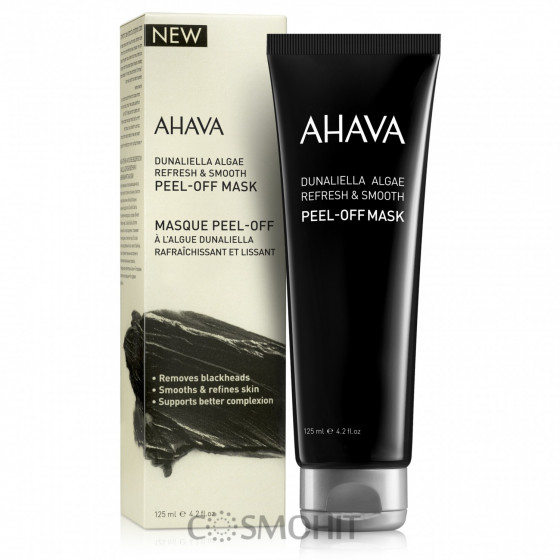 Ahava Dunaliella Peel Off Mask - Освежающая маска-плёнка на основе водорослей Дуналиэлла