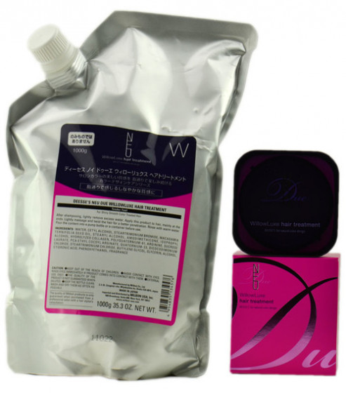 Milbon Deesse's Neu Due Willow Luxe Hair Treatment - Лечебная маска для нормальных и сухих волос 