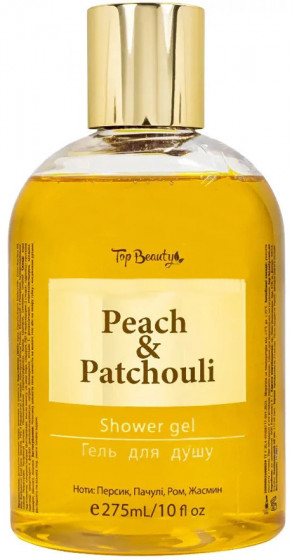 Top Beauty Shower Gel Peach Patchouli - Парфюмированный гель для душа