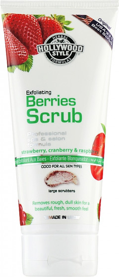 Hollywood Style Exfoliating Berries Scrub - Отшелушивающий скраб для лица с экстрактом ягод