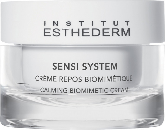 Institut Esthederm Sensi System Calming Biomimetic Cream - Успокаивающий биомиметический крем для лица