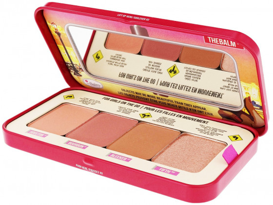 TheBalm AutoBalm "GRL PWDR" Cheek Palette - Набор румян для лица - 3