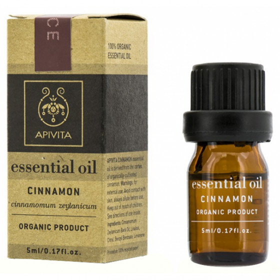 Apivita essential oil cinnamon - Эфирное масло "Корица" 