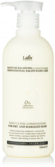 La’dor Moisture Balancing Conditioner - Безсиликоновый увлажняющий кондиционер для волос
