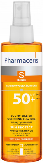 Pharmaceris S Protective Dry Oil SPF50+ - Солнцезащитное сухое масло