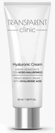 Transparent Clinic Hyaluronic Cream - Увлажняющий крем для лица с гиалуроновой кислотой - 1