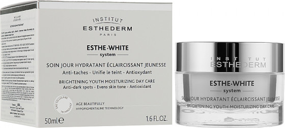 Institut Esthederm Esthe-White Brightening Youth Moisturizing Day Care - Осветляющий дневной крем - 1