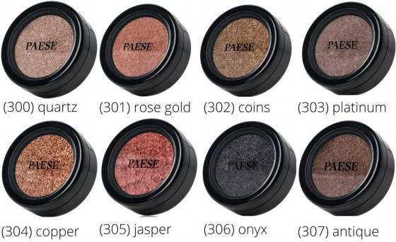 Paese Foil Effect Eyeshadows - Перламутровые тени для век - 2