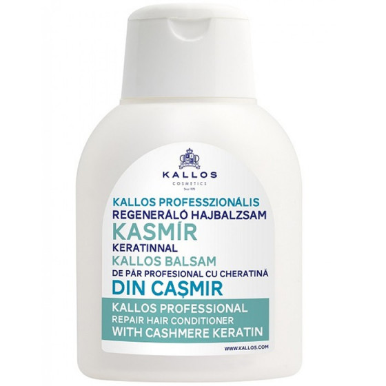 Kallos Professional Repair Hair Conditioner with Cashmere Keratin - Восстанавливающий кондиционер для волос