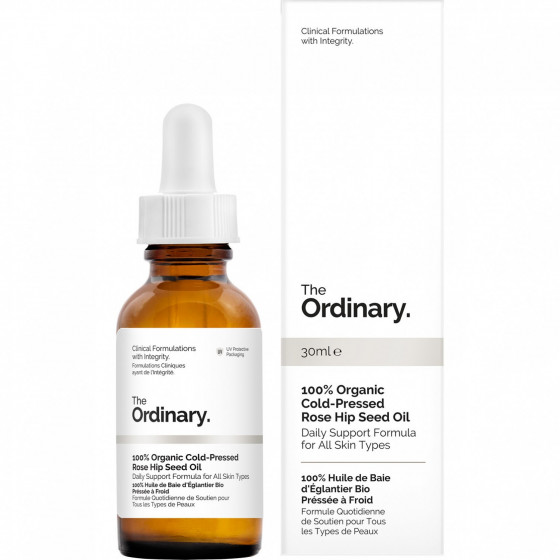 The Ordinary 100% Organic Cold-Pressed Rose Hip Seed Oil - Органическое масло семян шиповника холодного отжима - 1