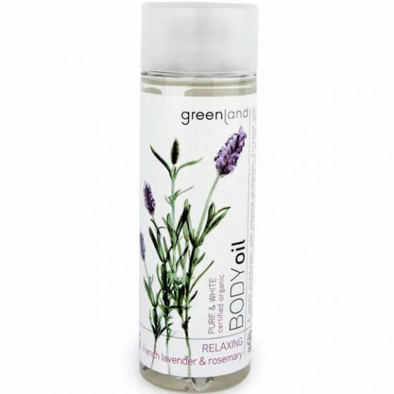 Greenland Pure & White Body Oil French Lavender & Rosemary - Масло для тела Французская Лаванда-Розмарин