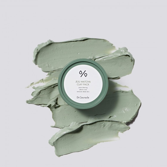 Dr.Ceuracle Jeju Matcha Clay Pack - Очищающая глиняная маска с чаем матча - 4