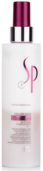 Wella Professionals SP Color Save Bi-Phase Conditioner - Несмываемый спрей-кондиционер для защиты цвета волос